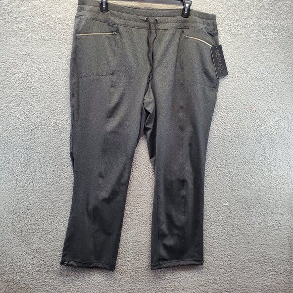 90 Degree By Reflex Work It Pant Womens Grey 2X Business Casual Work Pan… - Picture 5 of 13